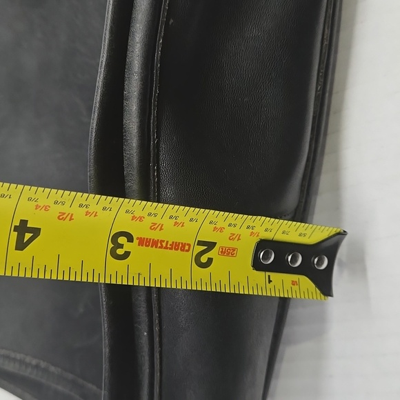 COACH Legacy Studio Flap Crossbody 9144 Black Leather - Picture 14 of 14